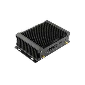 X86 Mini PC I3 I5 I7 2 Lan Industrial PC Nano Barebone computadora 2HD Ubuntu Fanless Micro Mini PC 4USB3.0 Mini PC de oficina pequeña - Product Image 2