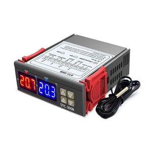 STC-3008 Dual Digital <strong>Temperature</strong> <strong>Controller</strong> <strong>Two</strong> Relay <strong>Output</strong> 12V 24V 220V Thermoregulator Thermostat With Heater Cooler