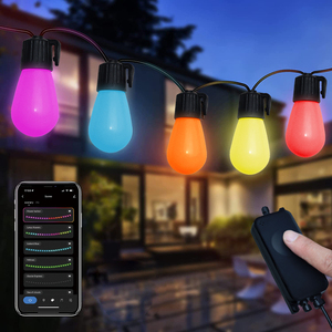 Intelligente LED-Lichterketten IP65 Wasserdichte Weihnachts dekoration im Freien mit Wifi-Steuerung für die Weihnachts beleuchtung - Product Image 1
