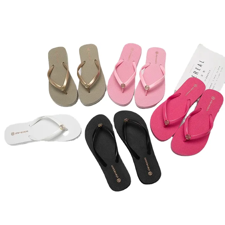 China Schoenen Met Reliëf Logo Sandalen Bruiloft Slipper Eva Flip Flop