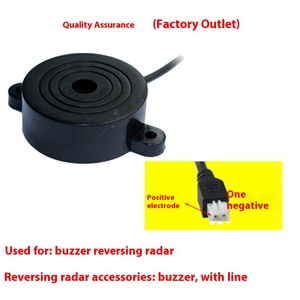 Venta directa de fábrica Instalación simple Sin pantalla 4 Sonda Sin pantalla Radar de estacionamiento Impermeable Zumbador puro Ayuda de marcha atrás - Product Image 4