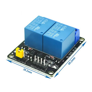 リレーモジュール2チャンネルDC 5V 12Vオプトカプラ付き低レベルトリガー拡張ボード - Product Image 3