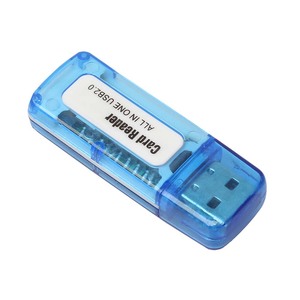 4 In 1 mic-ro USB kart okuyucu adaptör SD-HC MMC USB SD bellek T-Flash M2 MS Duo USB 2.0 4 yuvası hafıza kartı okuyucular adaptörü Supper - Product Image 2