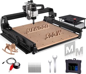 CNC4540 3 Eixo 500W Eixo Router Desktop Metal Acrílico PCB MDF Gravura Fresadora CNC Fresadora Gravadoras