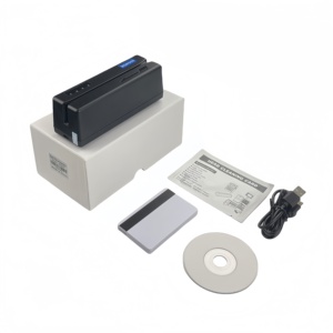 Programmabile MSR909 lettore di schede USB Writer IBM ISO ANSI DIN Standard magnetico carta Passbook lettore Mini traccia 2/3 - Product Image 1