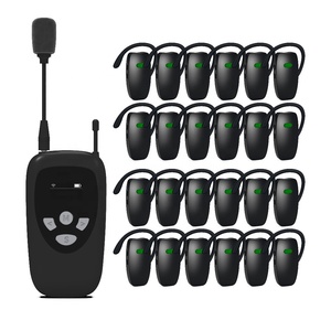 Transmisores y receptores inalámbricos portátiles, dispositivo de guía de bolsillo para auriculares, sistema de guía turístico, susurro de Audio, auriculares - Product Image 1