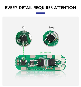18650 lityum pil 3S 12V BMS PCB akıllı 5A 10A BMS kurulu için LI-Ion pil paket ürün kategorisi PCB & PCBA - Product Image 3