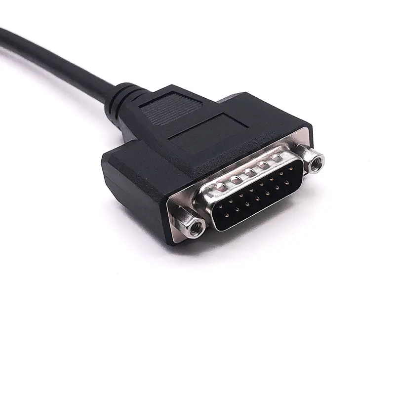 15 pin mật độ cao D-sub 15 VGA Nam Nữ Adapter Cáp