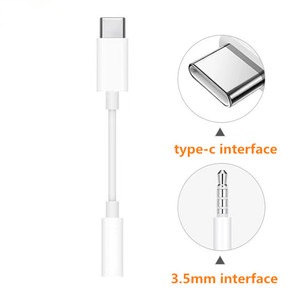 Usb-c至3.5毫米Aux音频插孔适配器Type-C耳机充电适配器，带3.5毫米耳机插孔，用于电话交流输出 - Product Image 3