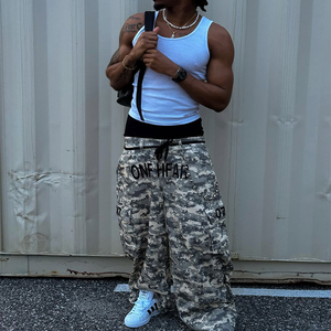 Custom Fashion Camo <span class=keywords><strong>Pants</strong></span> für Männer Camouflage <span class=keywords><strong>Pants</strong></span> Streetwear Hosen hose - Product Image 3