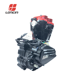 Loncin เครื่องยนต์มอเตอร์ไซค์ Cg150สมบูรณ์เครื่องยนต์150cc ระบายความร้อนด้วยอากาศสำหรับรถสามล้อขนส่งสินค้ามอเตอร์4จังหวะเครื่องยนต์150cc