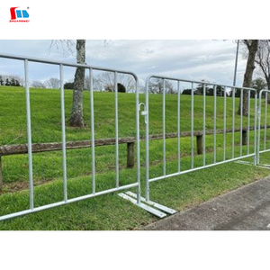 Nhà Máy Bán buôn khu vực vuông phân chia thép mạ kẽm giao thông công cộng đường chân phẳng kiểm soát đám đông rào cản - Product Image 4