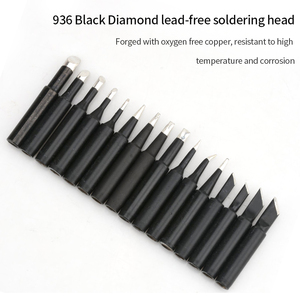 หัวบัดกรีไฟฟ้าทังสเตนคาร์ไบด์,หัวบัดกรีทองแดง I B K 3C 2.4D Type 5ชิ้น - Product Image 3