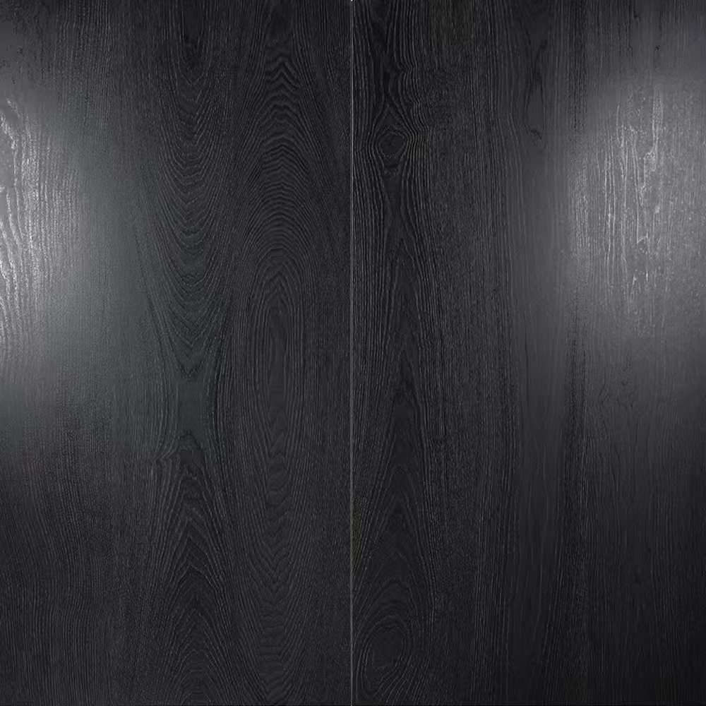 Carrelage de sol à chevrons noir anthracite M12009