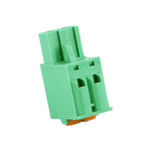 プラグイン端子台/PCB端子台/コネクタ2.50ピッチ2-18P緑色 - Product Image 2