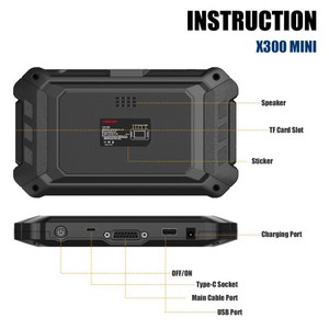 <strong>Portable</strong> Industrial Design OBDSTAR X300 MINI GM IMMO Key <strong>Programmer</strong> Supports Oil Service Reset OBDII for Ford and GM - Product Image 2