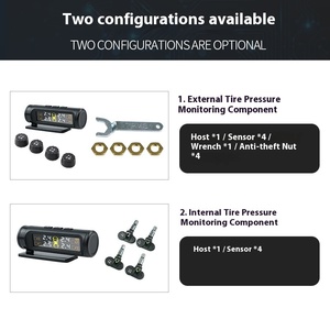 Độ chính xác cao không dây cảm biến áp suất lốp Hidden Car Tire Monitor <span class=keywords><strong>TPMS</strong></span> nhà sản xuất - Product Image 5