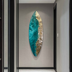 3d üç boyutlu reçine kabartma dekoratif boyama düzensiz sanat asılı boyama dikey versiyonu atmosferik duvar resimleri - Product Image 4
