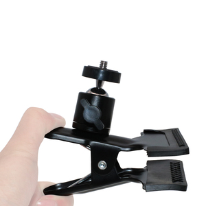 KALIOU 360度回転ボールヘッドクランプクリップホルダー、Gopro Heroアクションカメラ用1/4インチネジ三脚マウント付き - Product Image 5
