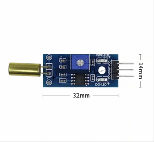 Módulo de Sensor de inclinación de ángulo, interruptor de bola de, microcontrolador, módulo de Sensor de interruptor de vibración