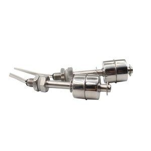 M10 Rosca 75mm Rod Comprimento Reta Magnética Aço Bola Flutuador Nível Sensores Interruptor para Tanque De Água