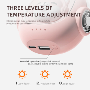 Üretici 2 in 1 el ısıtıcıları şarj edilebilir taşınabilir cep şarj elektrikli handlight kullanımlık ısıtıcı ile ışık - Product Image 4