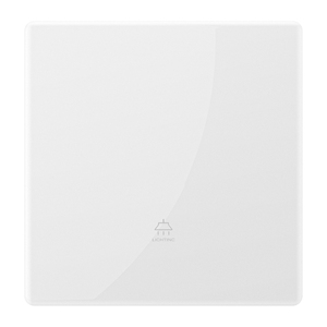 UK/EU Standard 1 Gang Wege Glasscheibe Buchse und Schalter Wand Druckknopf Lichtsc halter für den elektrischen Gebrauch
