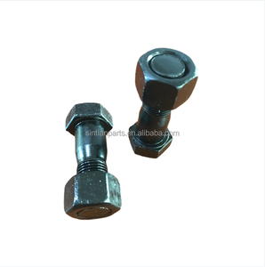 40Cr malzeme 12.9 sınıf ekskavatör ve paletli buldozer dişli segment cıvata ve somun 6V0937 + 7H3607 D5 D6H için - Product Image 4