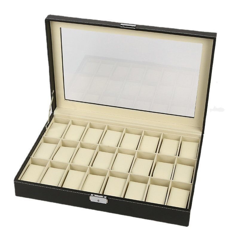 24-bit watch box, beige - quality guaranteed