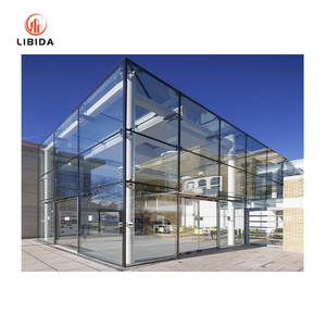 Sistema di rivestimento della parete della tenda del bastone Unitized di alluminio leggero del telaio, progettazione moderna innovatrice per la costruzione della facciata di vetro