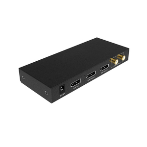 Divisor DisplayPort de 2 puertos, 1 entrada y 2 salidas, 4K, 60HZ, 1 distribuidor de ordenador, 2 monitores + adaptador de corriente, divisor DP 1x2