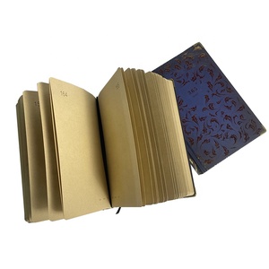 Factory Design Sewn <strong>Perfect</strong> <strong>Binding</strong> Foil Stamping Hardcover Kraft Paper Book Custom Print on Demand <strong>Notebook</strong> Printed <strong>Notebooks</strong> - Product Image 5