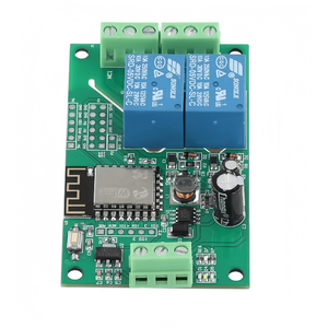 ESP8266 WIFIリレーボードデュアルチャネルESP-12F開発ボードDC 5V 10Aワイヤレススマートリレーモジュール - Product Image 4
