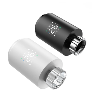Smart life zigbee termostato trv valvola del radiatore attuatore regolatore di temperatura automatico programmabile lcd per alexa google home - Product Image 5
