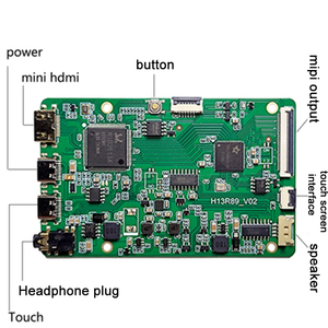 Scheda Driver da 5.5 pollici da HD-MI a MIPI Display LCD Raspberry Pi - Product Image 4