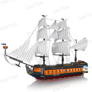 Mould King 13192 The Imperial Frigate Creative Boat <strong>Toys</strong> Small particle Bricks <strong>Toys</strong> Model for Gift Building Blocks Bets - Product Image 1