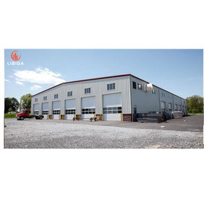 <strong>Architectural</strong> Design of Industrial Modern Prefabricated Steel Hangar Building Warehouse Self Storage Building - Product Image 3