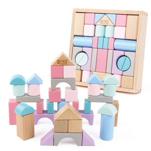 Bloques de construcción DIY para niños, 35 piezas, juguete de bloques de construcción - Product Image 1