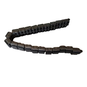 08B with <strong>G2</strong> Attachment Duplex Roller <strong>Chain</strong> Conveyor <strong>Chain</strong> with Rubber - Product Image 1