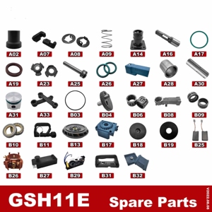 Bos elektrikli alet pil paketi anahtarı Gsh 11e hız regülatörü. Çekiç anahtarları, hız kontrol cihazı - Product Image 5