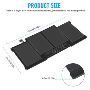 Replacement A1405 A1496 A1377 Laptop Battery for <strong>Apple</strong> MacBook Air Core I5 1.4GHZ 13.3 Inch A1466(EMC 2632) Series - Product Image 2