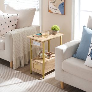 Bán buôn hẹp bên bảng với lưu trữ, hoopro thương hiệu mỏng sofa cuối bảng với lưu trữ, skinny đèn giọng bảng với lưu trữ - Product Image 3