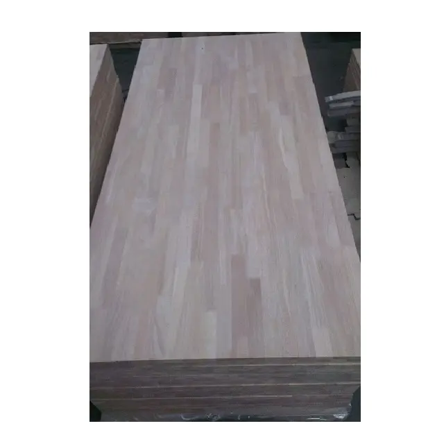 Plancia del pannello del legname del bordo di legno del giunto del dito di legno solido di buona qualità 100% per i legni della plancia della mobilia dell'interno