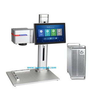 Miglior prezzo 10 pollici Touch Screen Desktop portatile Laser macchina per la marcatura, data Coder macchina di stampa - Product Image 2