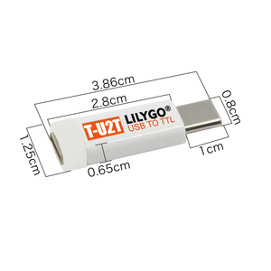 LILYGO T-U2T USB a TTL Downloader automatico CH9102 programmatore adattatore seriale modulo Open Source per LILYGO tutti i prodotti - Product Image 4