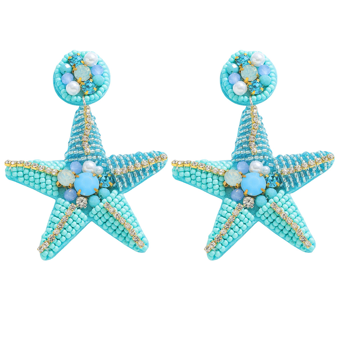 Estrella de mar azul cielo