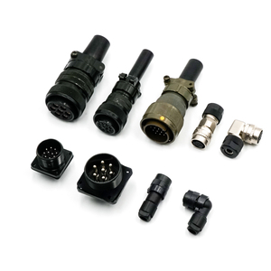 <span class=keywords><strong>LECHUAN</strong></span> CMV1S-SP2S-L kilitleme tarzı 3A alaşım/nikel kaplama küçük boyutlu Servo Motor havacılık dairesel konnektörler