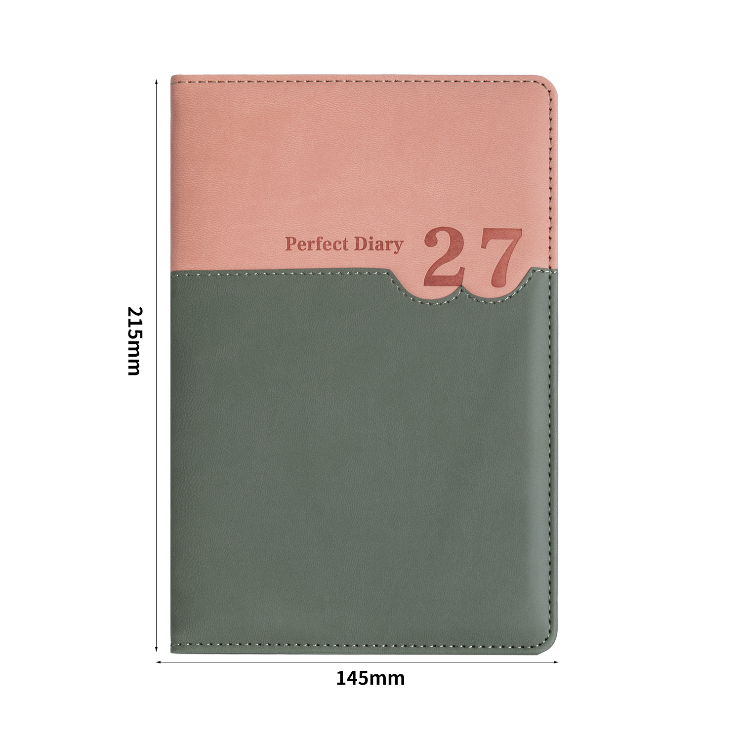 Rose et vert