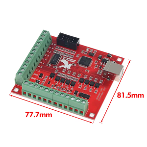 Breakout-Karte <span class=keywords><strong>CNC</strong></span> USB MACH3 100-kHz-<span class=keywords><strong>4</strong></span>-Achsen-Schnittstellentreiber-Bewegungscontroller-Treiberplatine