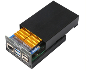 MPS2280D <span class=keywords><strong>Raspberry</strong></span> <span class=keywords><strong>Pi</strong></span> 5 Placa de Desenvolvimento com Dedicado PCIe para Dual NVMe SSD HAT Suporta SSD Boot System